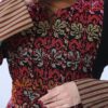 ⁦ثوب النسائي المطرز بالكامل باكمام مصنوعة بقماش الصاية الفاخر⁩ - الصورة ⁦7⁩