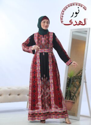 ثوب ستاتي مطرز بمزيج من الوان الموضة لتضفي لمسة من التميز لاطلالتك