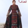 ⁦ثوب النسائي المطرز بالكامل باكمام مصنوعة بقماش الصاية الفاخر⁩ - الصورة ⁦2⁩